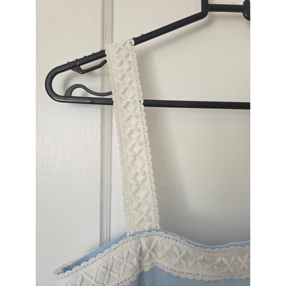 Barbie™ x Unique Vintage Blue & White Suburban Shopper Sundress Small 4 NWT - Picture 6 of 11